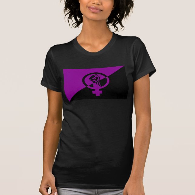 anarcha-feminism t-shirt (Framsida)