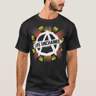 Anarchapulco svart utslagsplats t shirt
