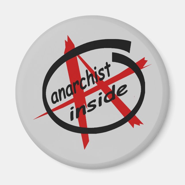 Anarchist Inside Magnet (Framsidan)