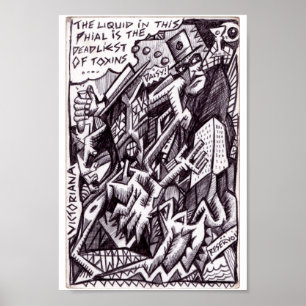 Anarchist vid Large av Brian Benson Poster