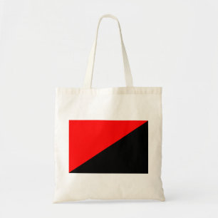 Anarchistisk Flagga (anarkism) Tote Bag Tygkasse