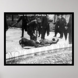 Anarchistiska bombattentat i New York City 1908 Poster