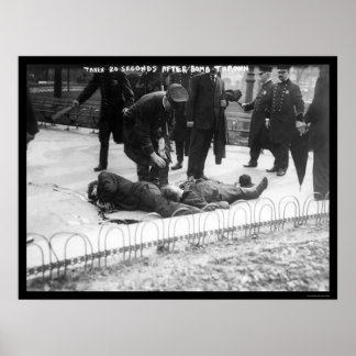 Anarchistiska bombattentat i New York City 1908 Poster
