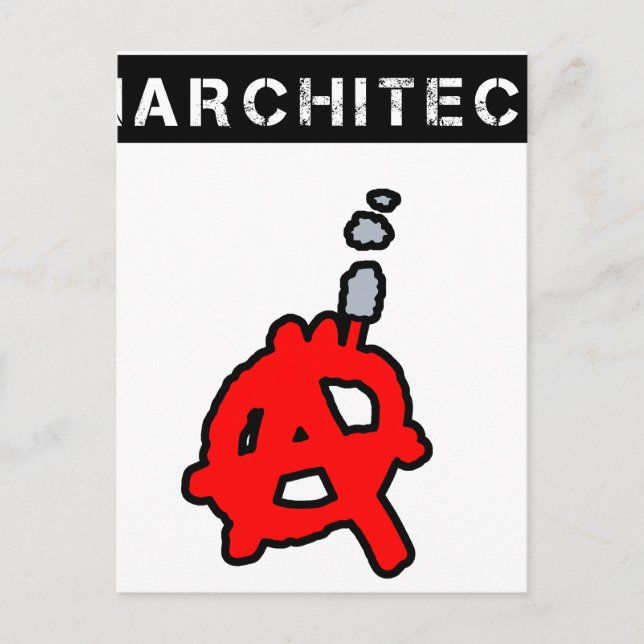 Anarchitecte - Jeux de Mots - Francois Ville Vykort (Framsida)