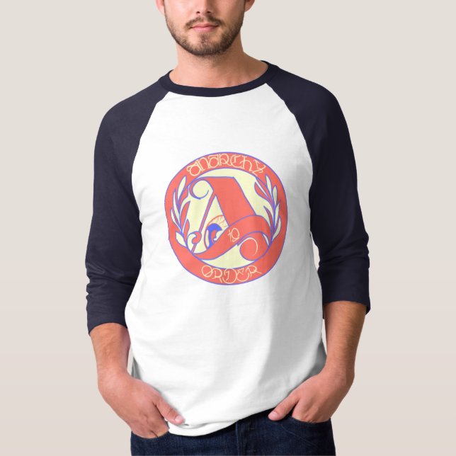 Anarcho amerikan tee shirt (Framsida)