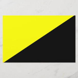 Anarcho-Capitalist Flagga Brevpapper