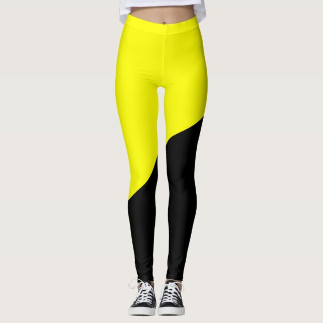 Anarcho-Capitalist Flagga Leggings (Framsida)