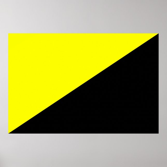 Anarcho-Capitalist Flagga Poster (Framsidan)