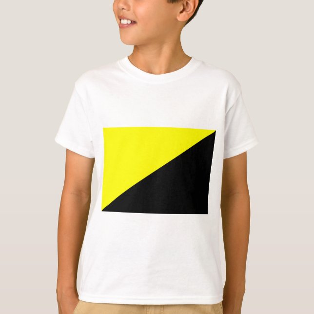 Anarcho-Capitalist Flagga T Shirt (Framsida)