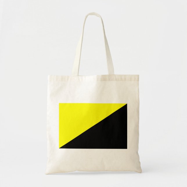 Anarcho-Capitalist Flagga Tygkasse (Framsidan)