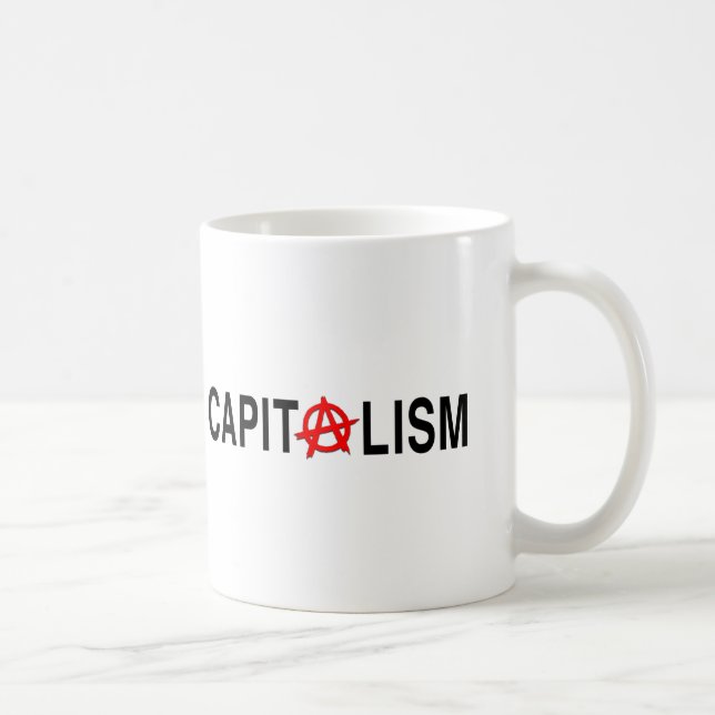 Anarcho kapitalism kaffemugg (Höger)