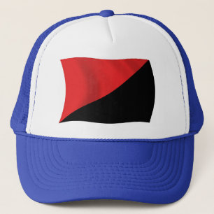Anarcho-Syndicalism Flagga Hat Truckerkeps