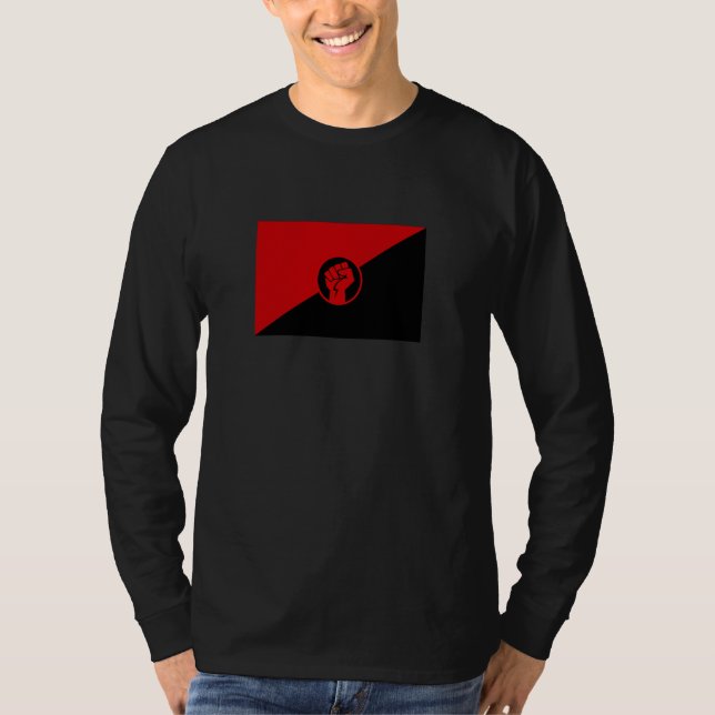 ANARCHO-SYNDICALISM TEE (Framsida)