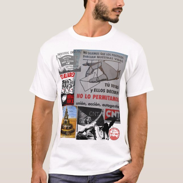 anarchosyndicalism2 t-shirt (Framsida)