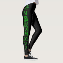 Anarchy 77 (GRÖNT) Leggings