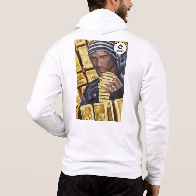 Anarchy Art T-Shirt Hoodie (Baksida)