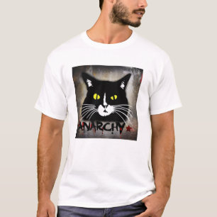 'ANARCHY CAT' T SHIRT
