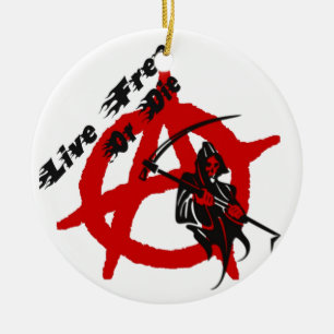Anarchy Grim Reaper Julgransprydnad Keramik