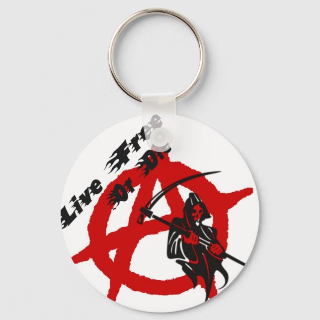 Anarchy Grim Reaper Nyckelring (Framsida)