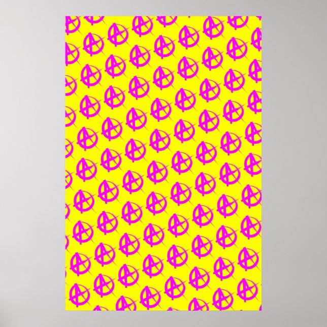 Anarchy Mönster Poster (Framsidan)