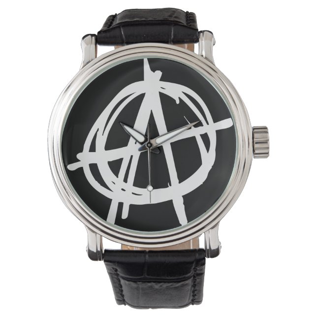 Anarchy Punk Watch Armbandsur (Framsida)