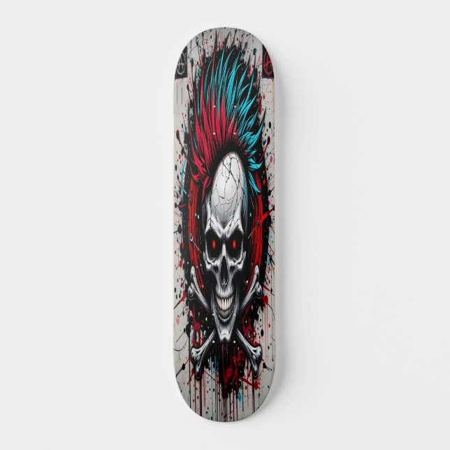 Anarchy Ride Edition 2 Mini Skateboard Bräda 18,5 Cm (Framsida)