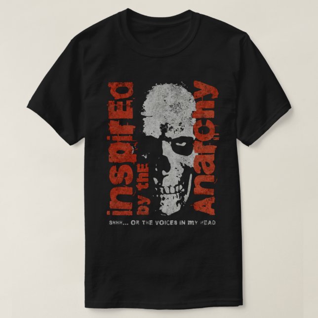 Anarchy Skull Rebebell Tee (Design framsida)