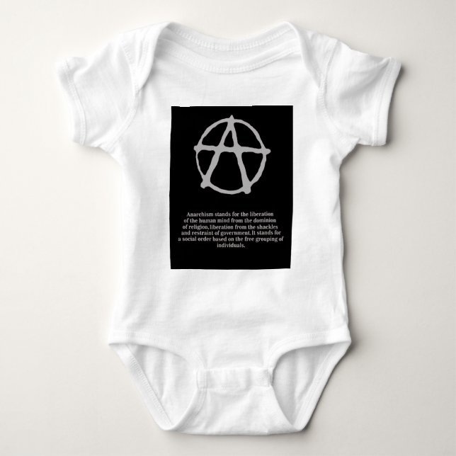 anarchy. tee shirt (Framsida)