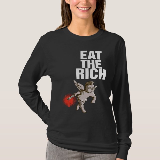 Anarki Anti Kapitalist T Shirt (Framsida)