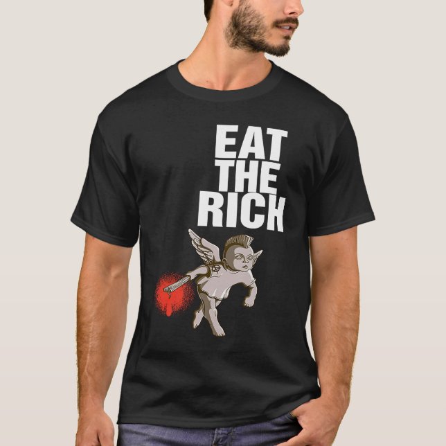 Anarki Anti Kapitalist T Shirt (Framsida)