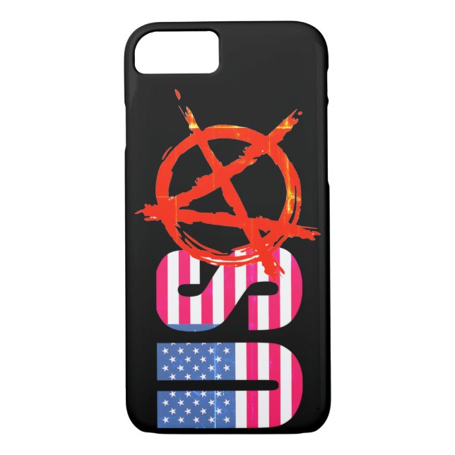 Anarki i.. USA Case-Mate iPhone Skal (Baksida)