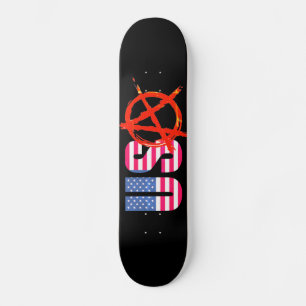 Anarki i.. USA Mini Skateboard Bräda 18,5 Cm
