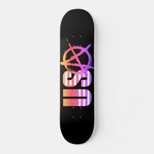 Anarki i.. USA Mini Skateboard Bräda 18,5 Cm