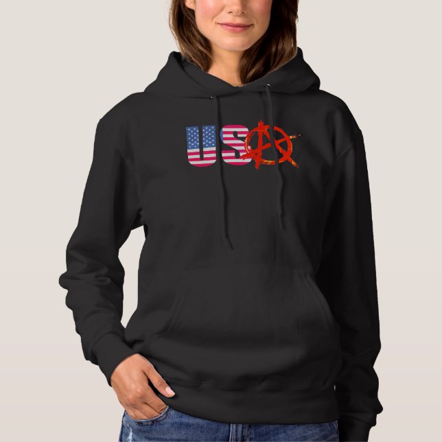 Anarki i.. USA T Shirt (Framsida)