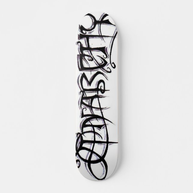 anarki old school skateboard bräda 18 cm (Framsida)