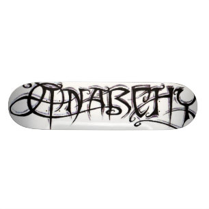 anarki old school skateboard bräda 18 cm