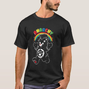Anarki Rocker Björn Punk Humor Rebell Kostym Rolig T Shirt