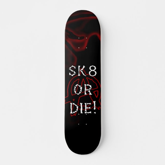 Anarki Sk8 eller infraröd matris Skateboard Bräda 20 Cm (Framsida)