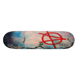 anarki skateboard bräda 21,5 cm
