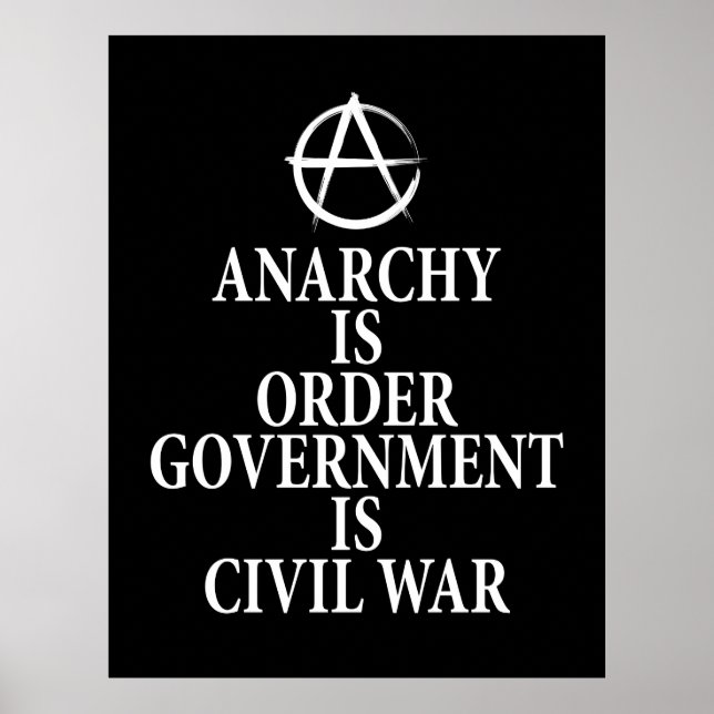 Anarkicitat Poster (Framsidan)