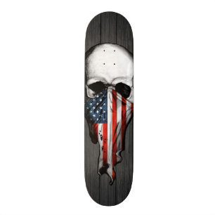 Anarkidöskalle skateboard bräda 20,5 cm