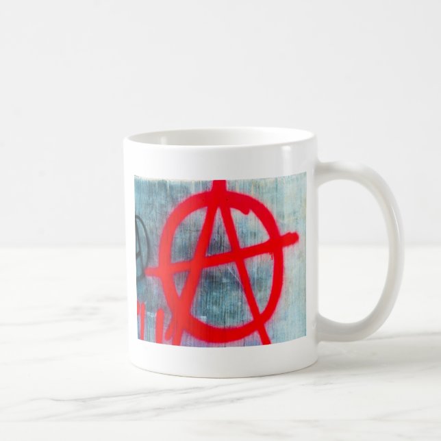 Anarkigrafitti Kaffemugg (Höger)