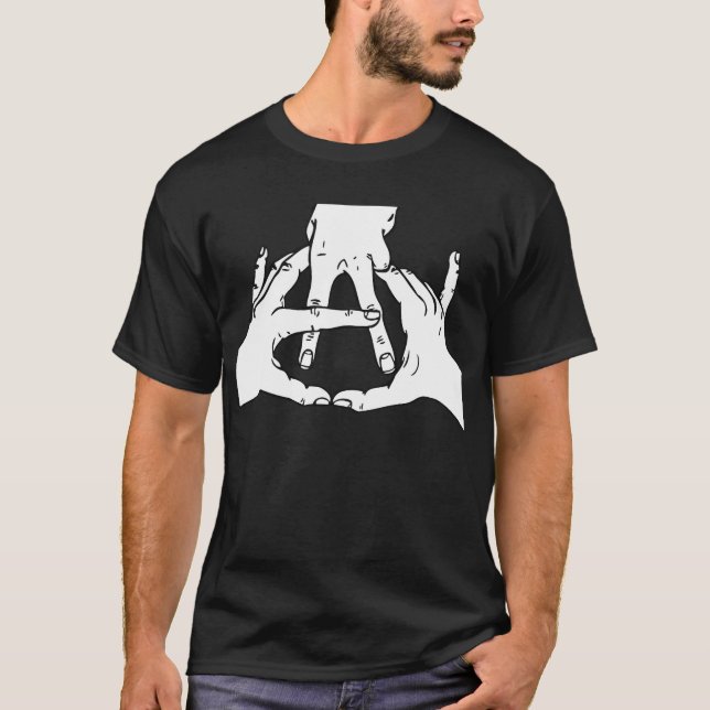Anarkihänder Tee Shirt (Framsida)
