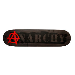 Anarkimärkre Old School Skateboard Bräda 21,6 Cm