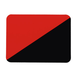 Anarkisk flagga symbol slår kommunismen socialism magnet