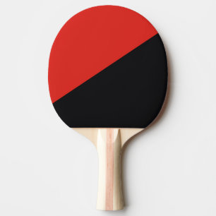 Anarkisk flagga symbol slår kommunismen socialism pingisracket