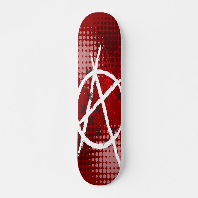 AnarkiSkateboard Skateboard Bräda 20 Cm (Framsida)