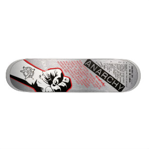 Anarkiskateboarddefinition Mini Skateboard Bräda 18,7 Cm