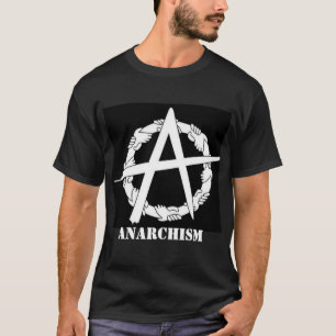 anarkism cirklar-en händert-skjortan t shirt