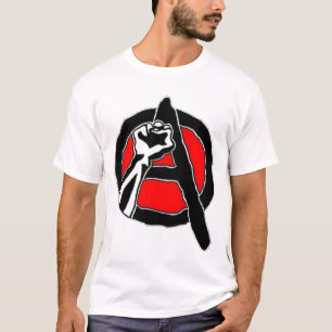Anarkism (vitskjorta) t-shirt